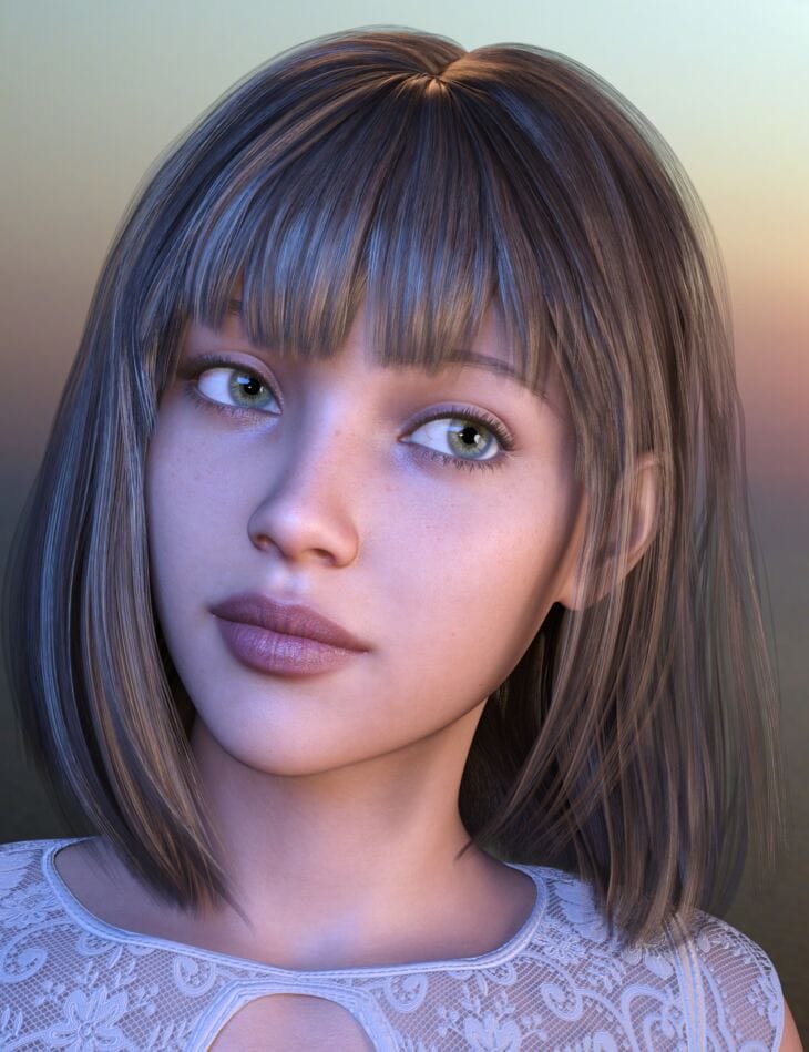 Protostar Hair For Genesis 9 8 And 8 1 Female DAZ 3D Poser