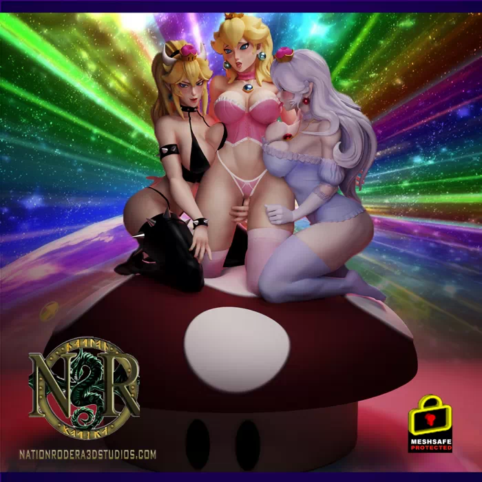 Bowsette pincess peach