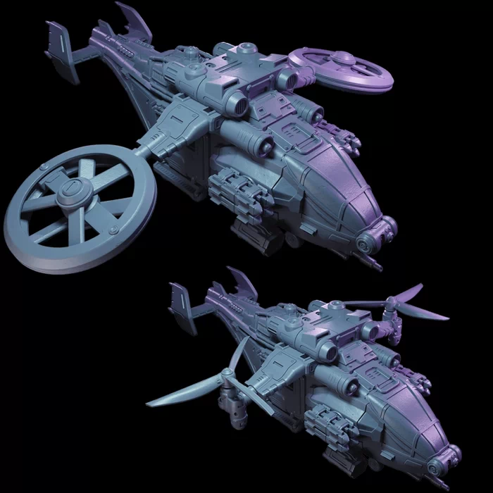 Loot Studios - Overclock Crisis - Helicopter