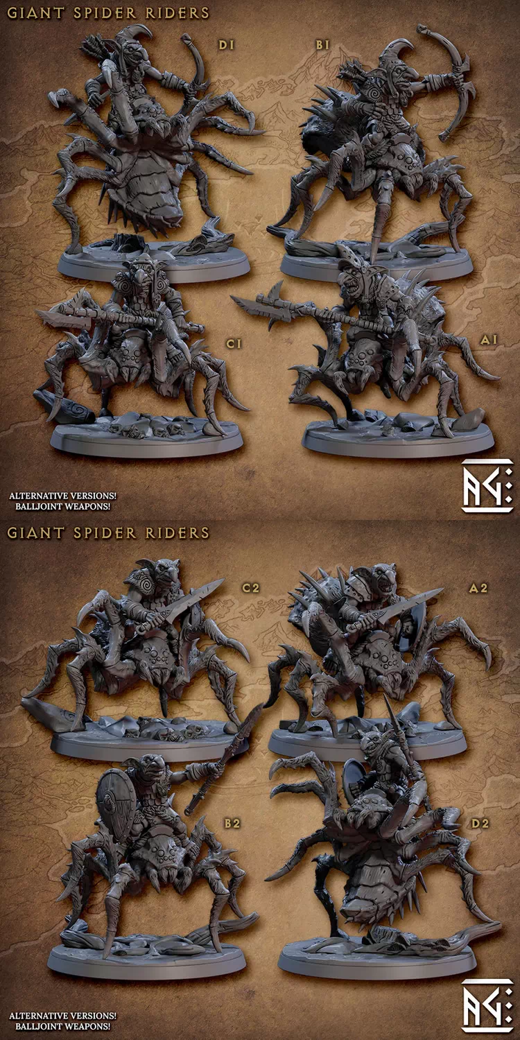Faldorn Spider Riders