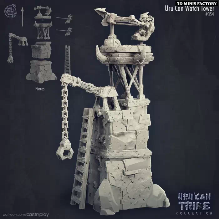 Cast'n'Play - Uru'can tribe - Uru-Can Watchtower