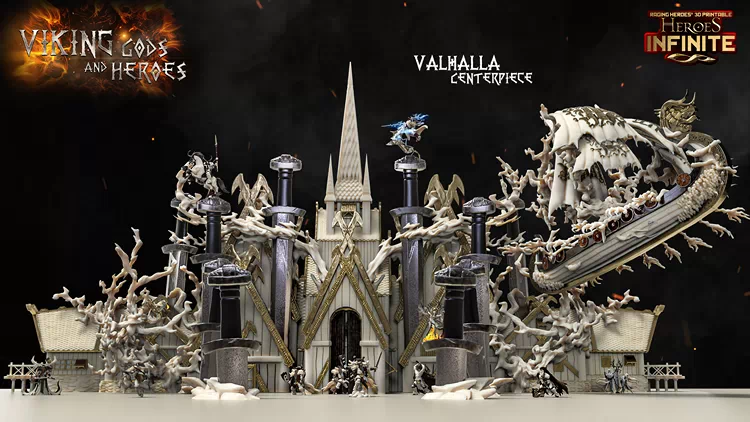 Heroes Infinite - Vikings Gods and Heroes - Centerpiece