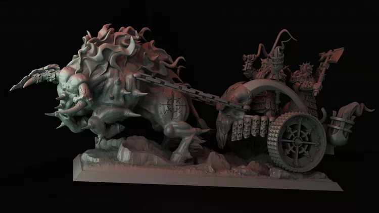 Infernal Dwarves Chariot