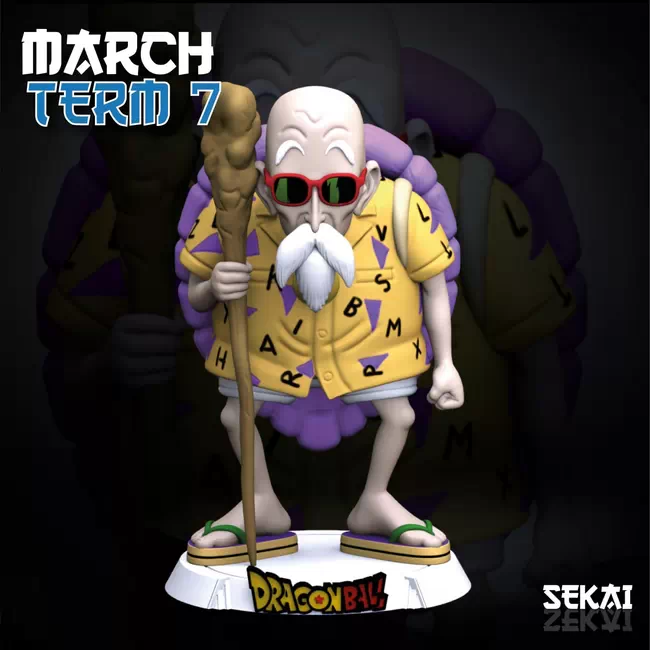 Maestro Roshi Sculpture