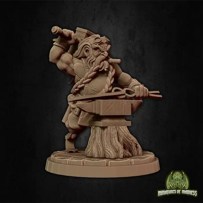 Miniatures Of Madness - Hold my Dwarf - Bagnar Meltiron