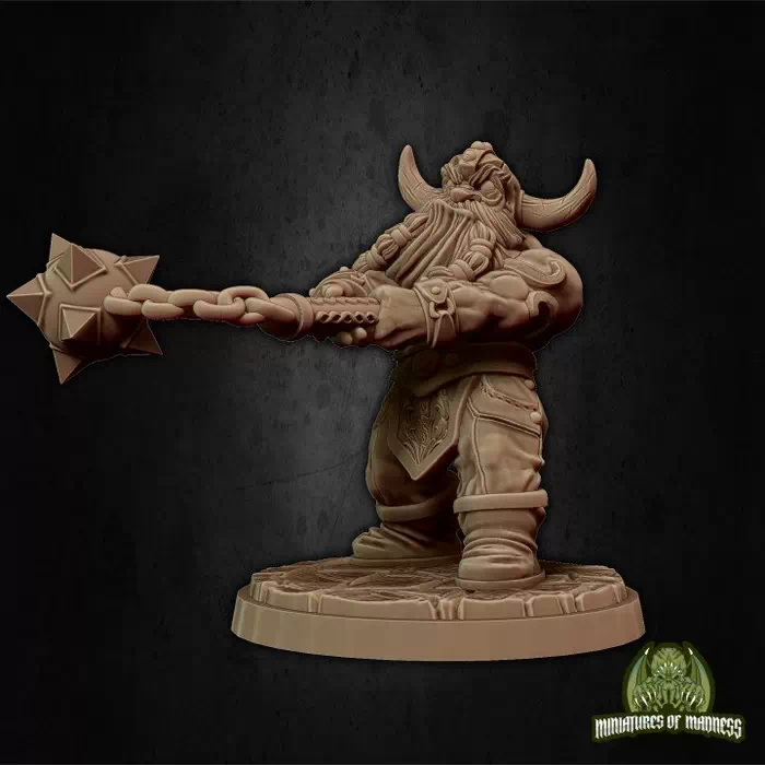 Miniatures Of Madness - Hold my Dwarf - Doli The Smasher