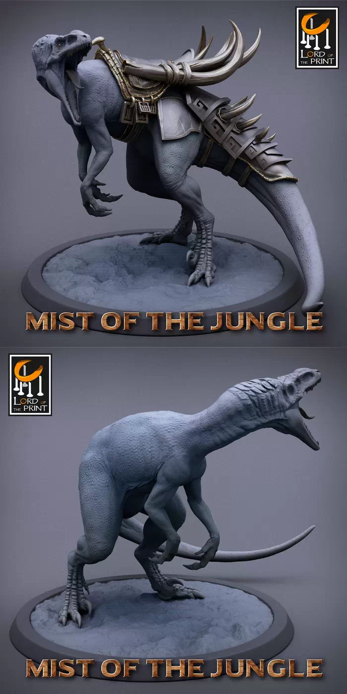 Raptor Turn Left - Mists of the Jungle
