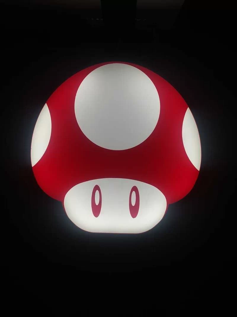 Super Mario mushroom - 3D print model - PresetsFX.com