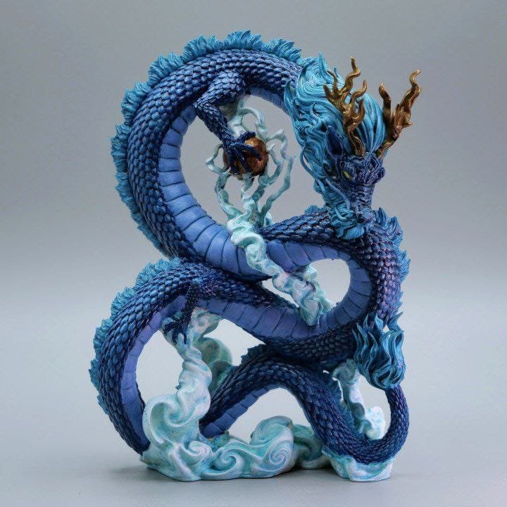 Azure cloud wyrm