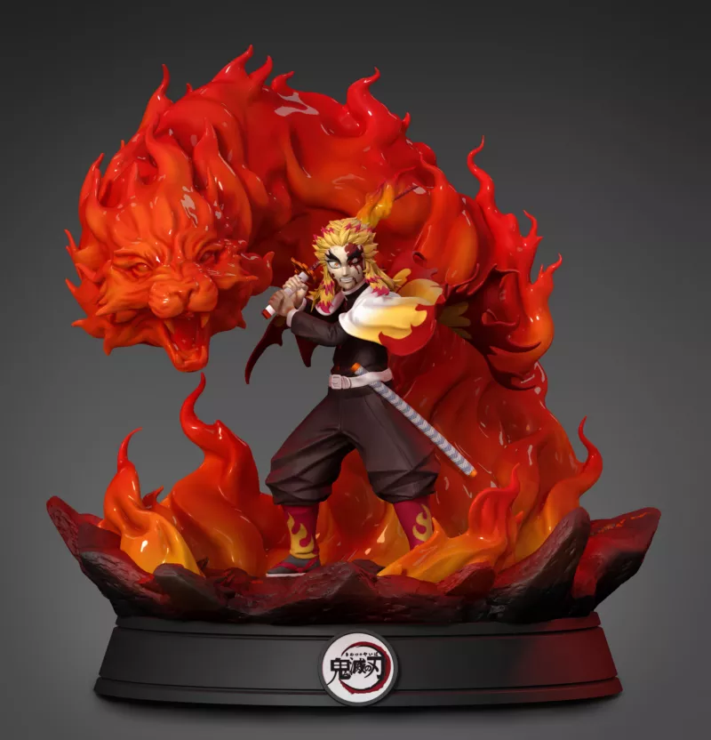 Kyojuro Rengoku - Demon Slayer - Kimetsu no Yaiba