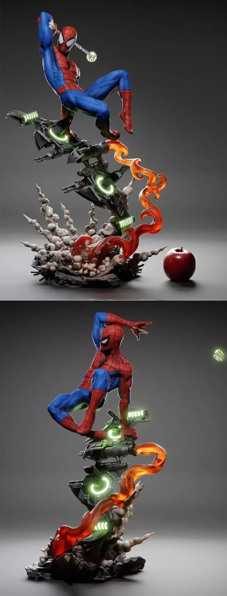 Spiderman Statue