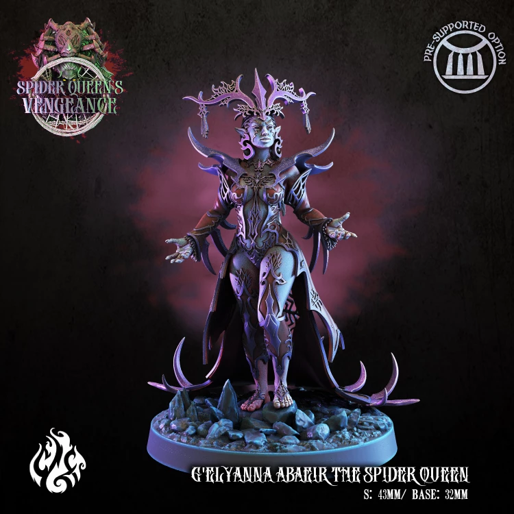 G'elyanna Abaeir the Spider Queen - Spider Queen's Vengea