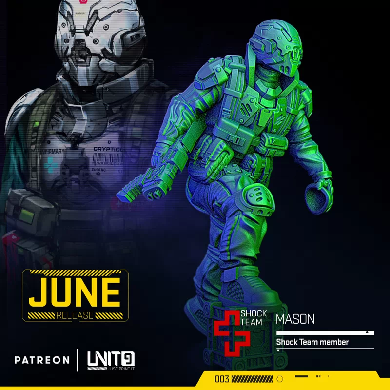 Mason - Shock Team member