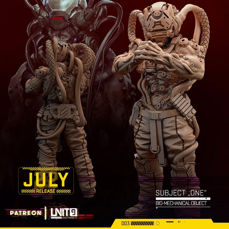 SUBJECT ONE 01 - BIO-MECHANICAL OBJECT