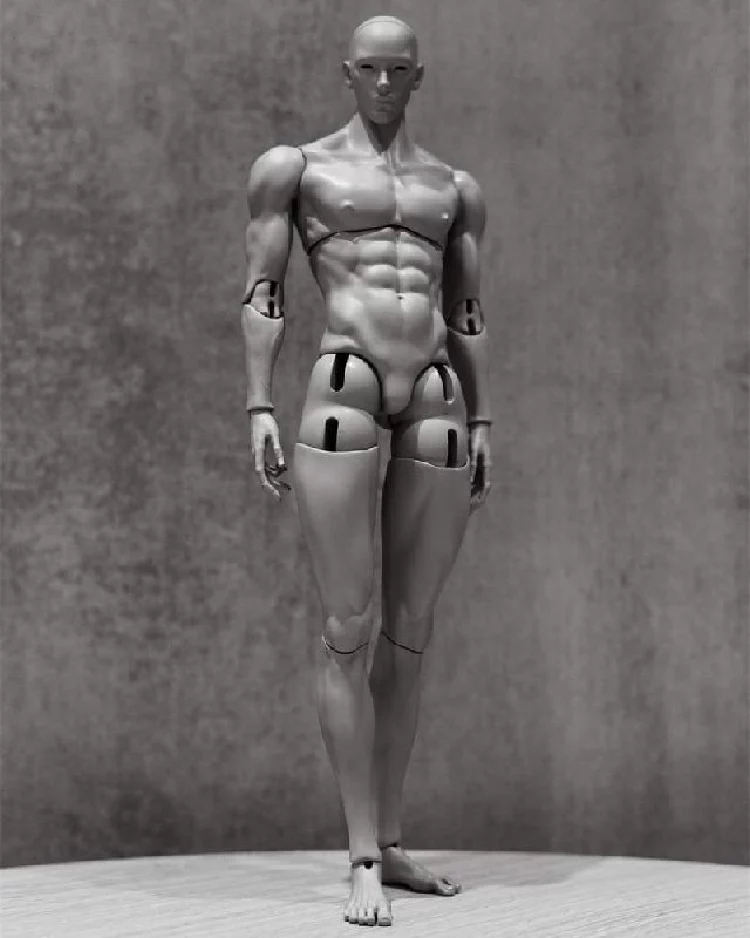 Articulated poseable male figure