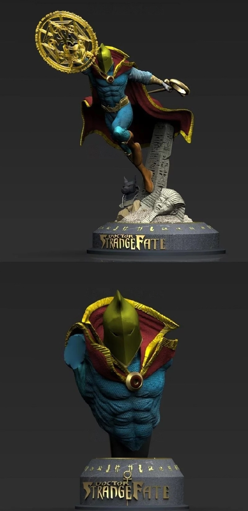 Doctor Strange Fate Figure and Bust