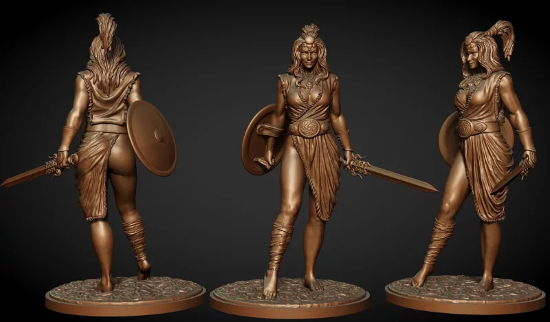 Kyrene - warrior version