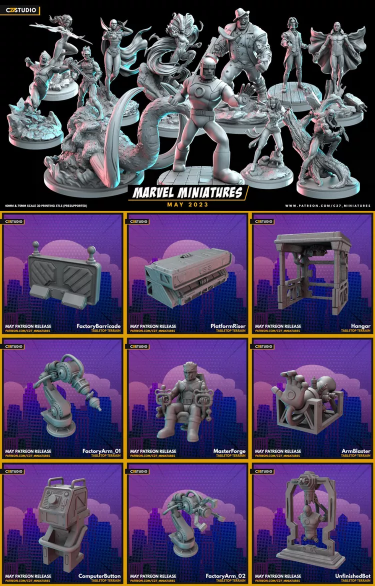 C27 - Marvel Miniatures - May 2023