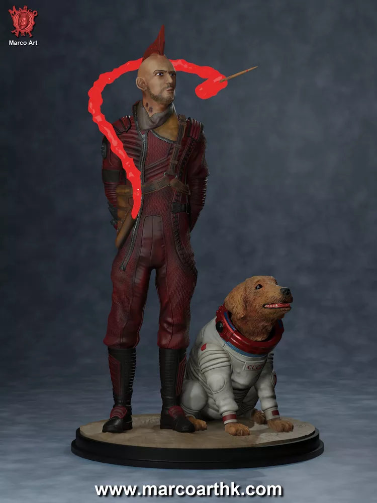 Cosmo and Kraglin - Marvel Cinematic Universe - MCU