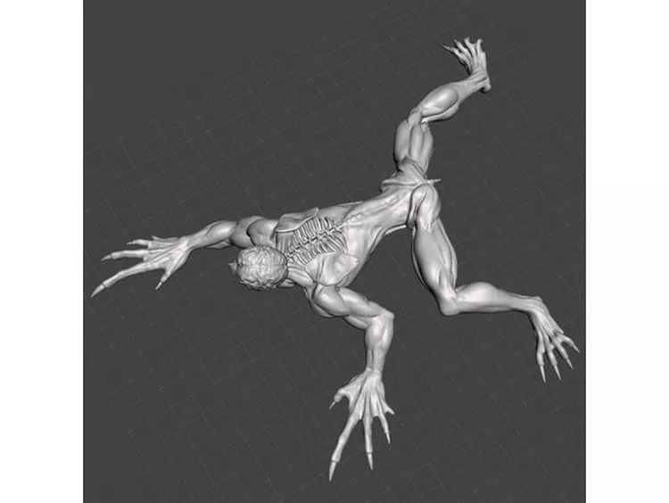 The Licker - Resident Evil