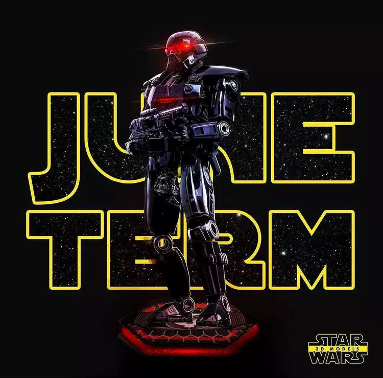 Dark Trooper Sculpture - Star Wars