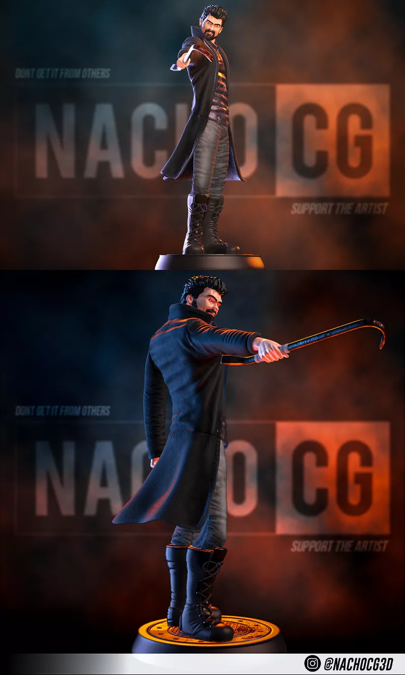 Billy Butcher from The Boys - Statue