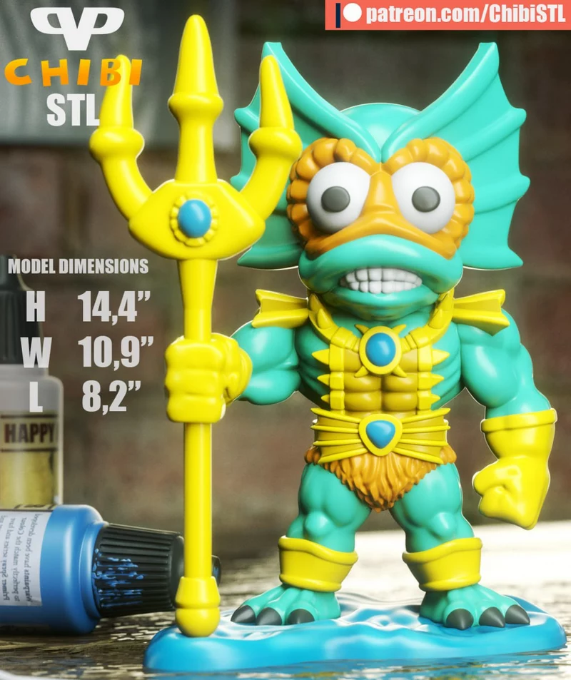 Mer Man Chibi