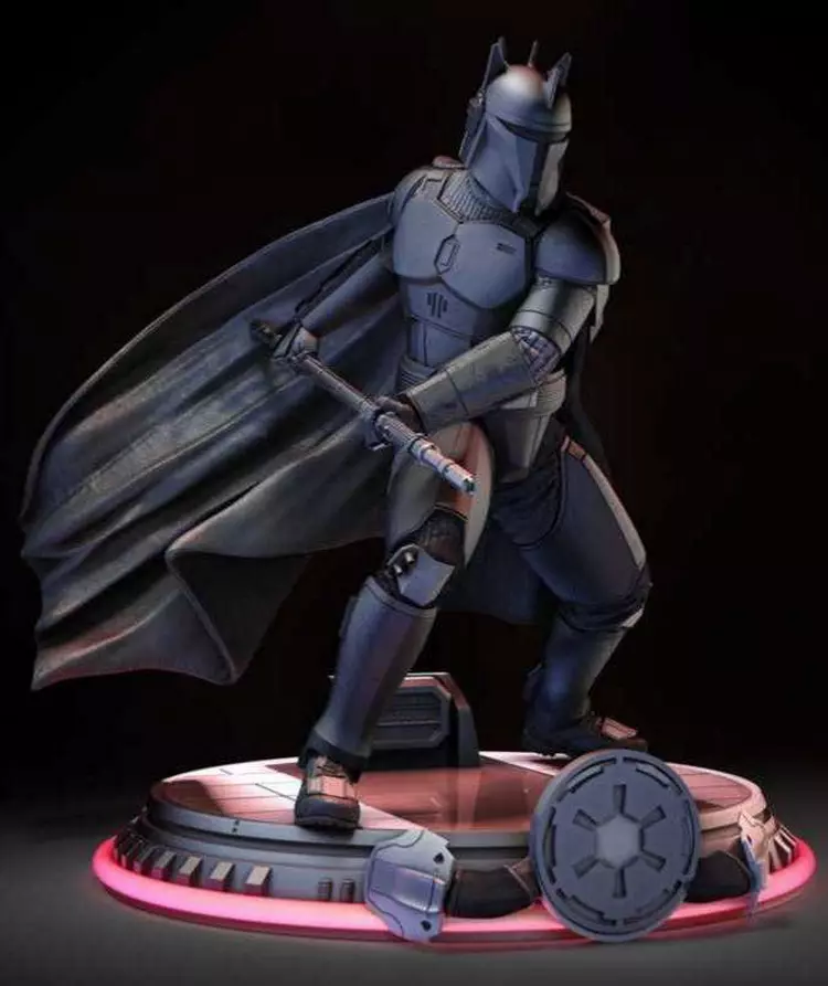 Moff Gideon Sculpture - Star Wars