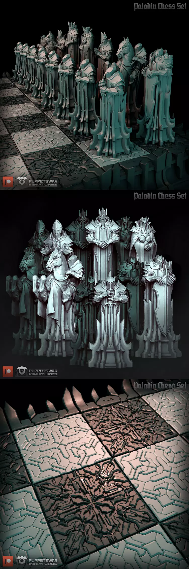 Paladin Chess Set