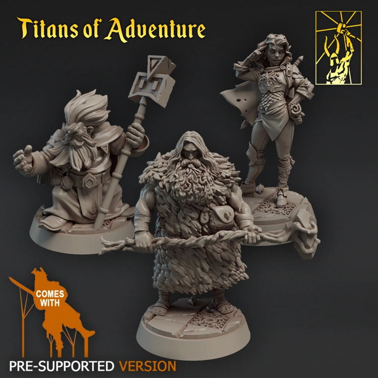 Titans of Adventure Set 11
