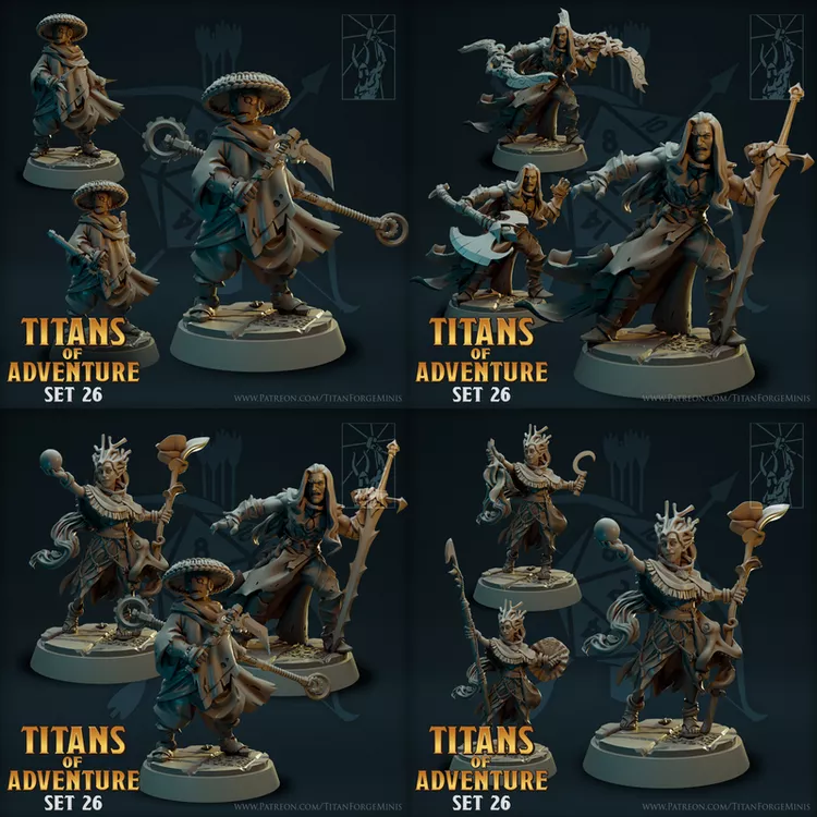 Titans of Adventure Set 26