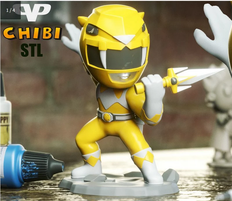 Yellow Ranger Chibi