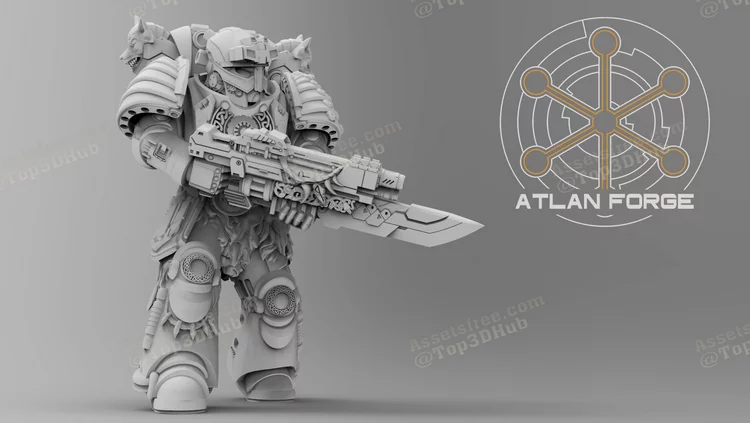 Asgardian Ranger - Warhammer 40K - Atlan Forge