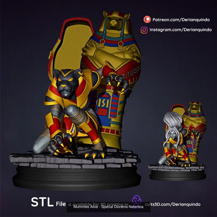 Mummies Alive - Nefertina