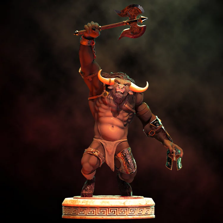 Minotaur Statue