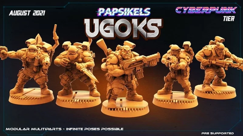 Papsikels Ugoks - Cyberpunk Tier - August 2021