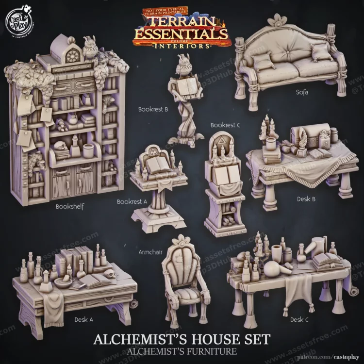 Alchemists House Furniture