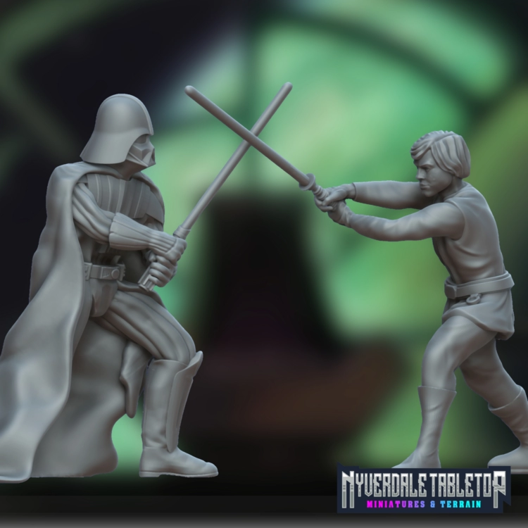 Darth Vader vs Luke Skywalker - ND030