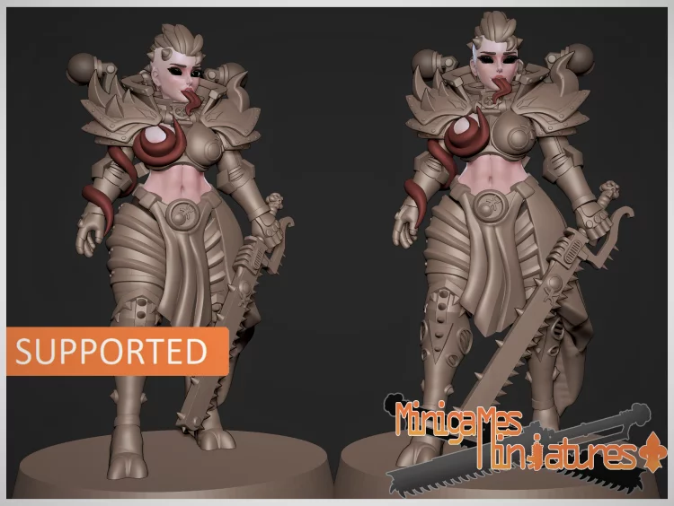 Minigames Miniatures - Sister Of Corruption Anime Figurine - August 2023