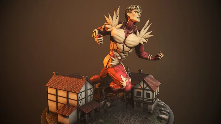 Reiner Braun - Armored Titan - Attack on Titan