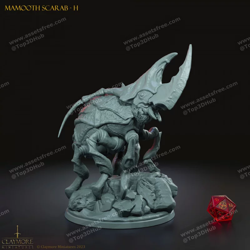 Mamooth scarab