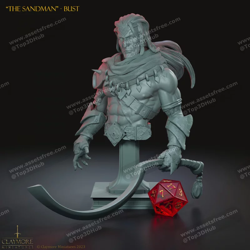 The sandman bust