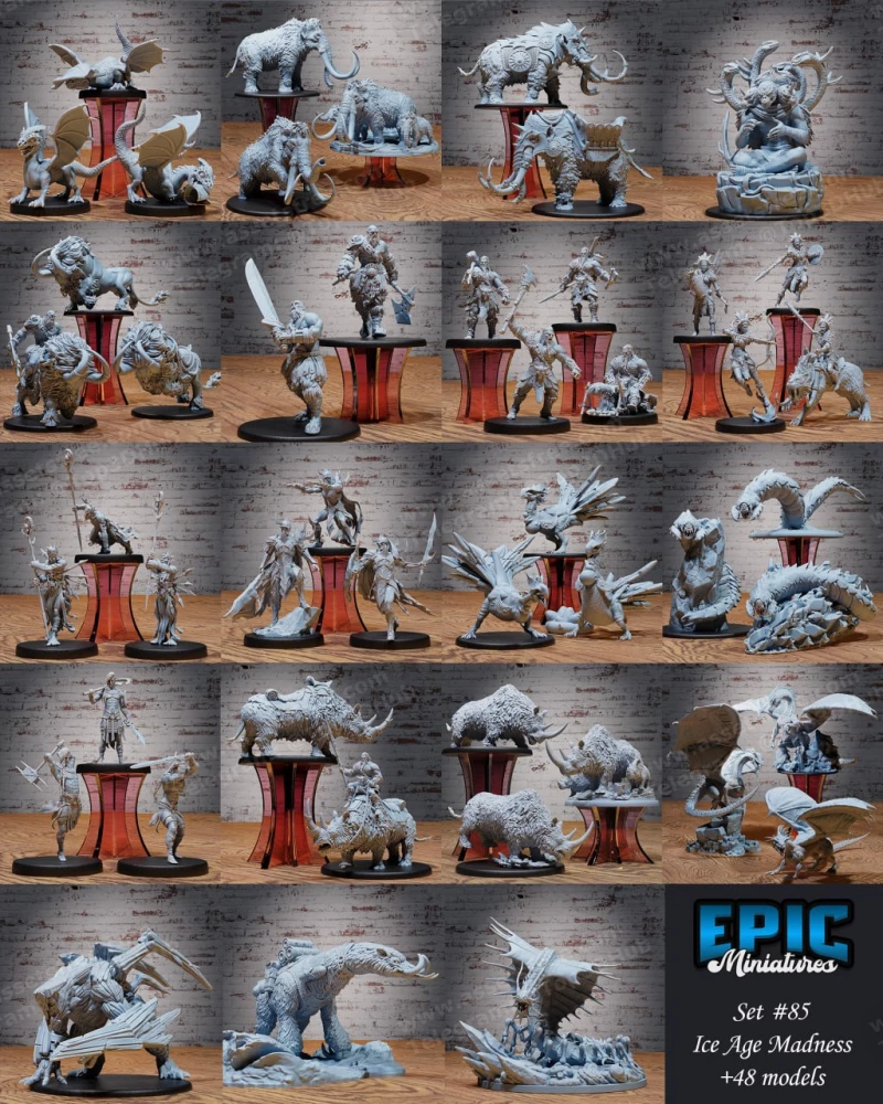 Epic Miniatures - Ice Age Madness