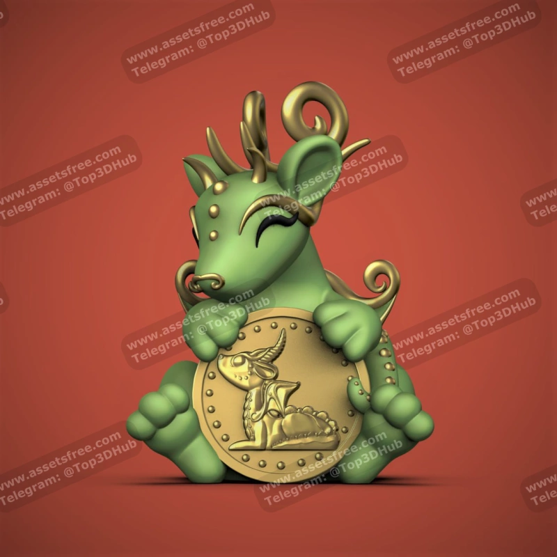 Goldee The Baby Dragon