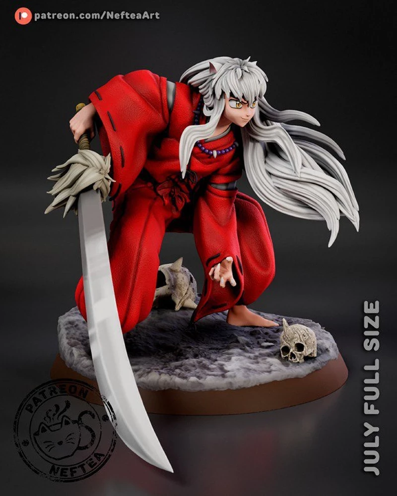 Inuyasha - 3d Print Model - Presetsfx.com