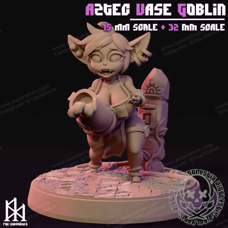 Aztec Vase Goblin