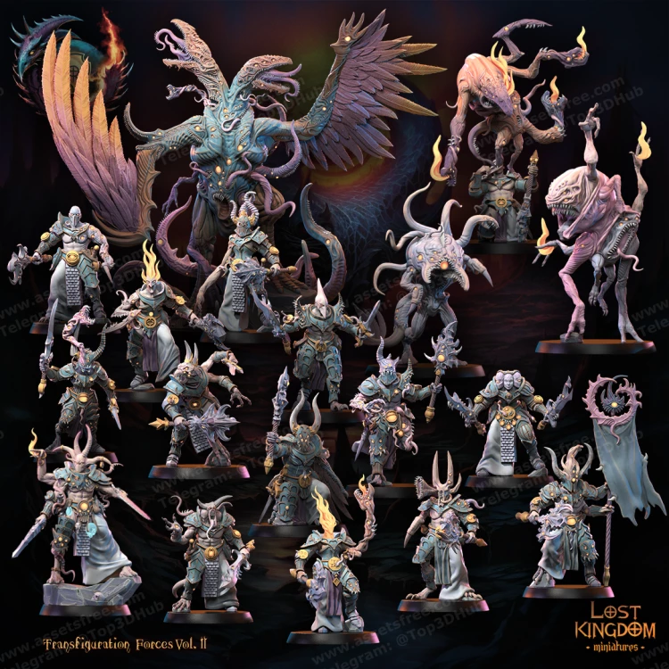 Lost Kingdom Miniatures - Transfiguration Forces Vol 2 - September 2023