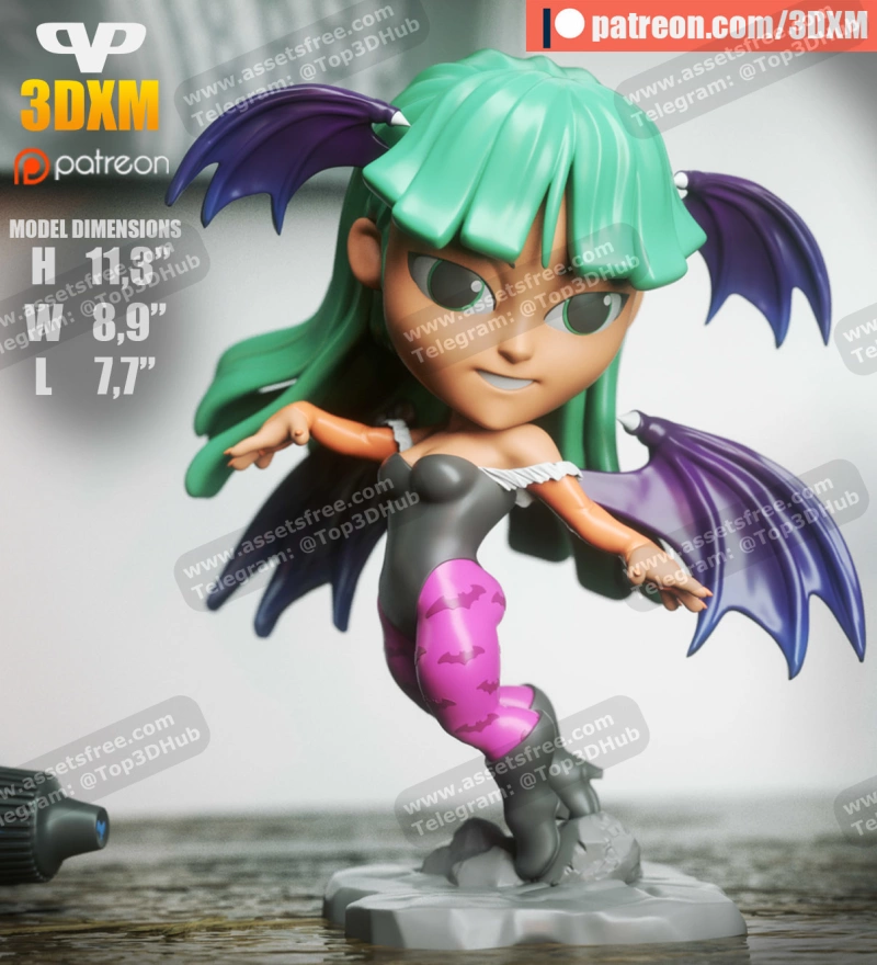 Morrigan Chibi