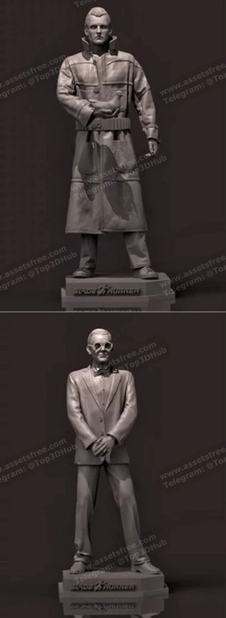 Roy Batty and Eldon Tyrell