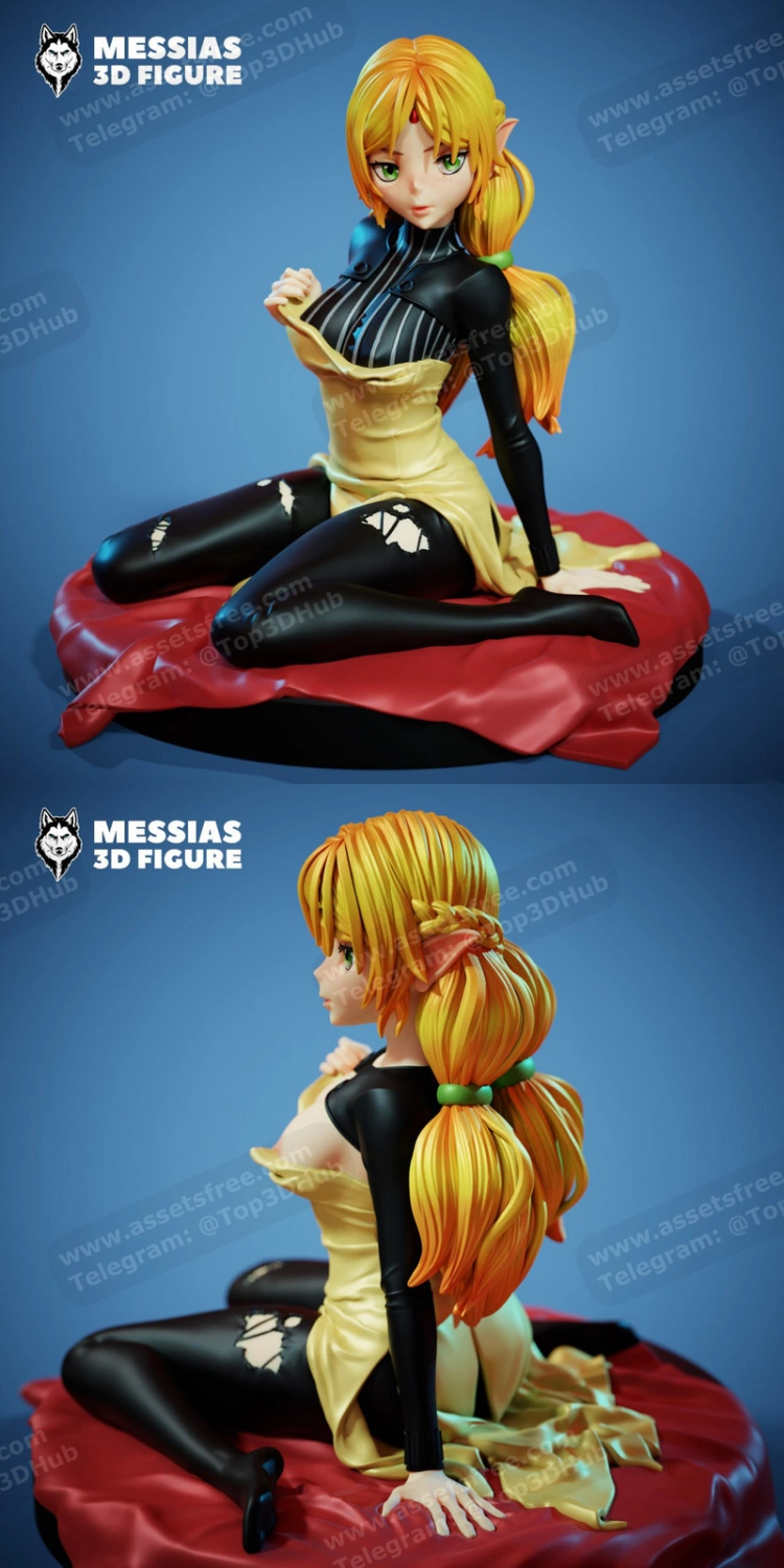 Tsundere Elf - Isekai Ojisan